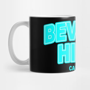 Beverly Hills California Blue Mug